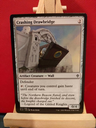 Crashing drawbridge throne - -,