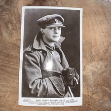 Bruce Bairnsfather Portrait postcard 