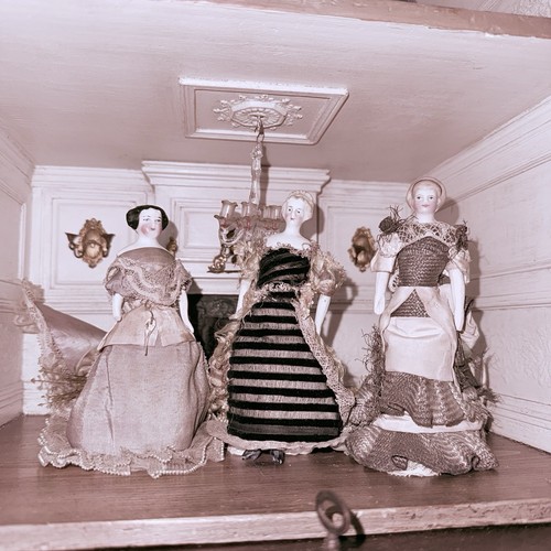 Antique dolls house - antique,