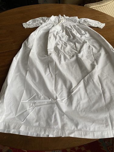 Vintage handmade white cotton - handmade,