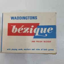 Vintage bezique card game - "bezique", 2