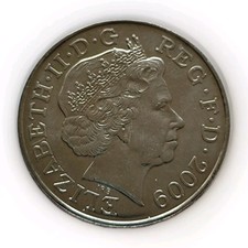 🧭 🇬🇧 UK GB 5 POUNDS 2009 HENRY VIII BU TAKEN FROM THE COIN SET B78 #3 CP8