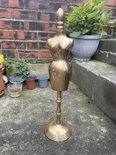 Large Gold Mannequin Metal Ornament Stand Home Decor 