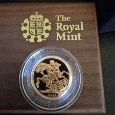 2011 Gold Proof Full Sovereign Coin Royal Mint UK with COA + Box QEII