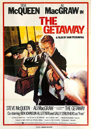 The getaway 1972 movie - the, poster