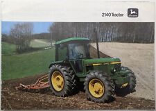 Original 1981 John Deere 2140 4WD Tractor Brochure, c 1983
