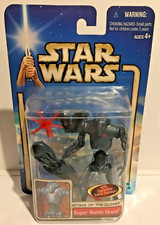 NEW ON CARD Star Wars Saga SUPER BATTLE DROID action figure + accessories HASBRO