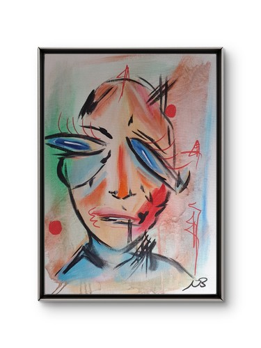 Original acrylic painting - acrylic,