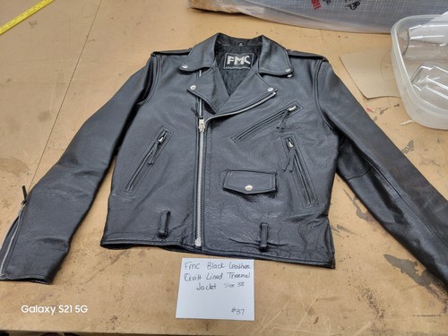 Vintage leather motorcycle - vintage,