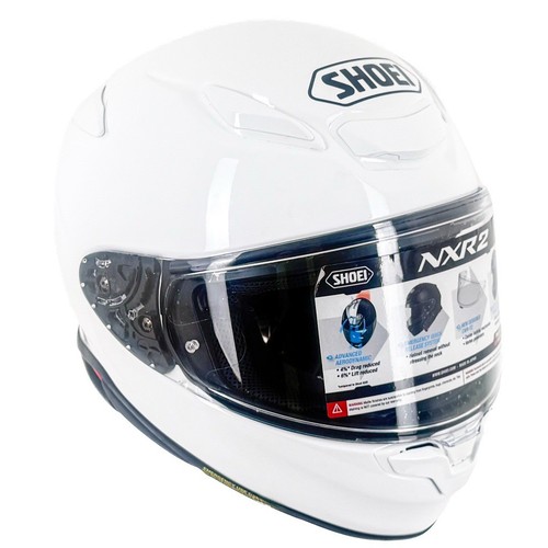 Shoei nxr2 white large - shoei,
