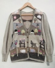 Vintage Hand Knit Country Farm