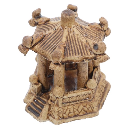 Oriental pagoda figurines - oriental,