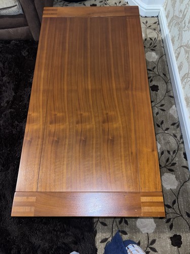 Dfs dark elm wooden coffee - dfs,