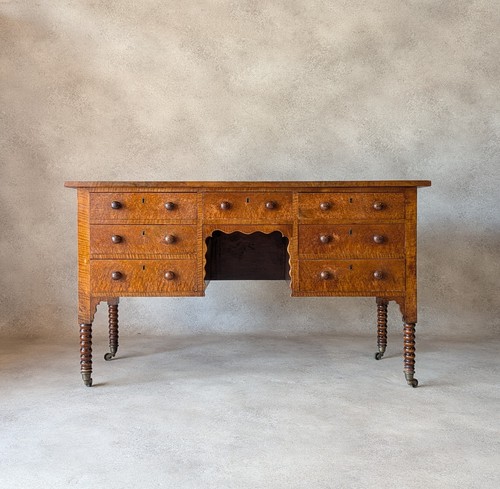 Antique victorian burr walnut - antique,
