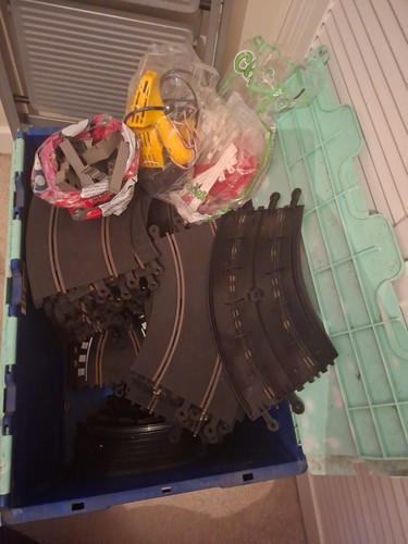 Scalextric track job lot - ​scalextric,
