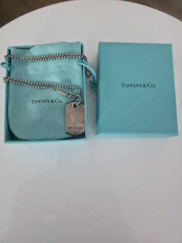 Tiffany silver id tag - tiffany,