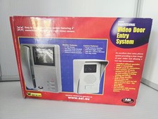 AEI Security Video Door Entry System Professional DE40BWZ  Camera 2 way FREEPOST