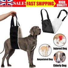 Pet Dog Mobility Aids Support Sling For Back Legs Hip Lifting Harness Brace UK.