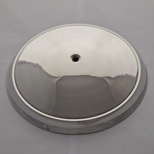 Early Austin J40 Pedal Car Hub Caps x 4 - Polished Aluminium for Early Models.