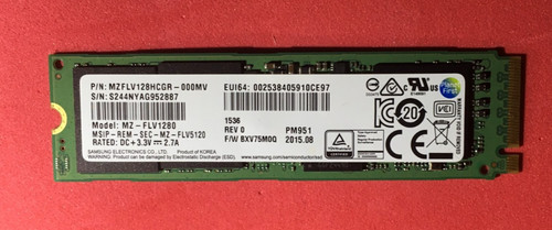 Samsung flv1280 128gb pm951 - samsung,
