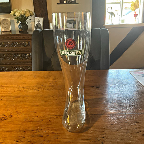 Holsten boot shaped pilsner - holsten,