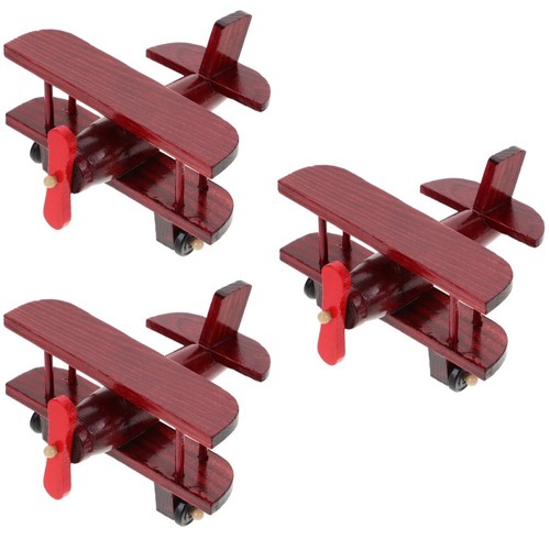 Vintage wooden airplane - wooden, model
