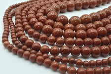 Red jasper round - red, aaa