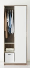 IKEA TRYSIL 2-Door WARDROBE 76×61×202cm RRP £150 "NEW OTHER" ●COLLECTION ONLY