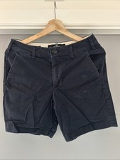 Hollister Men’s W28 7” Navy Blue Chino Shorts