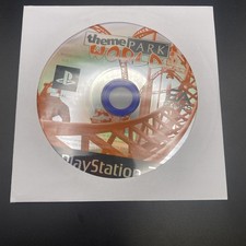 Sony PlayStation 2 Theme Park World Disk Only PS2 PAL  , Tested And Working