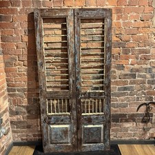 Pair Of Vintage Wooden Door