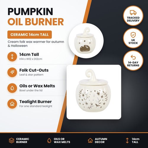 Cream folk pumpkin - cream,