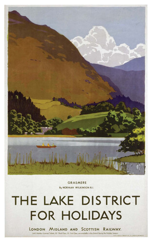 Vintage grasmere lake district - grasmere,