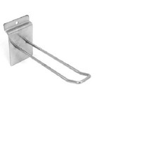 R529 SUPERIOR QUALITY -  6" (150mm) Euro Hook For Slatwall Pack of 10 FREEPOST 