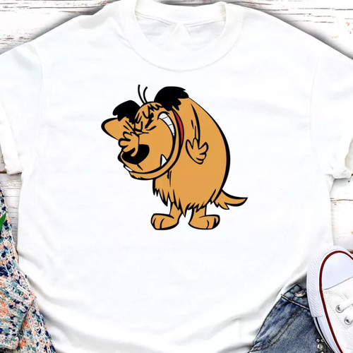 Muttley dog cartoon white