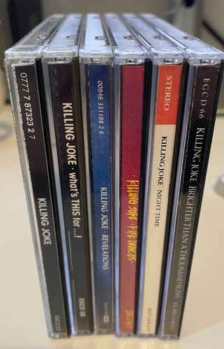 Killing joke bundle rare - cd,