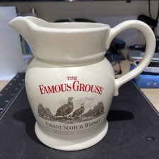 The Famous Grouse Finest Scotch Whisky Water Jug 14.5cm Cream, Wade PDM Vintage