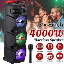 4000W Portable Bluetooth