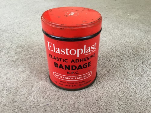 Vintage red elastoplast - vintage,