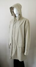 LORO PIANA Rain System Journey hooded parka mac cotton bright khaki unisex XL