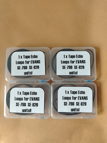Tape echo loops for - echo, evans