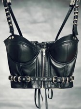 Ladies Black Cowhide Soft