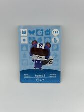 198 Agent S- Series 2 Animal Crossing Amiibo Card Unscanned And Genuine