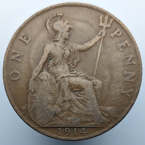 United kingdom penny - kingdom, 1d