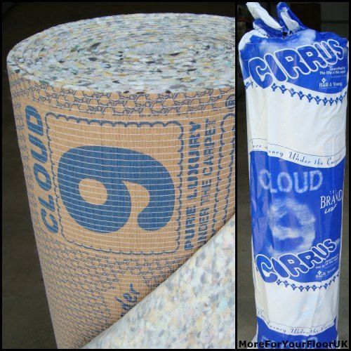 Cloud cirrus carpet - cirrus, underlay
