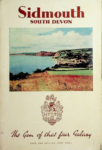 Sidmouth sputh devon - sidmouth, 1959