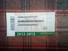 CHELTENHAM FESTIVAL 2013 HORSE RACING ENTRY TICKET,excellent condition