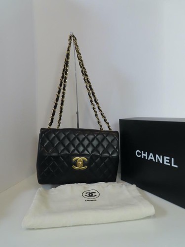 Vintage chanel black - vintage,