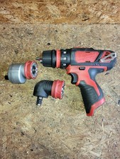 Used Milwaukee M12BDDX-0 12V Multi-Head Drill Driver Body Only. See details