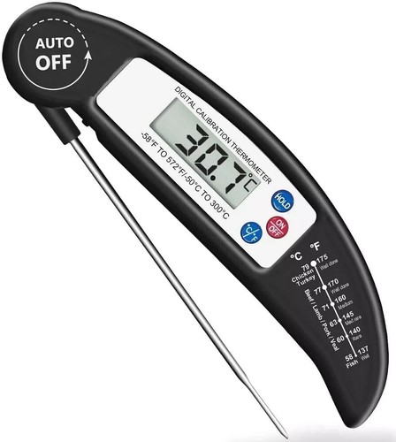 Digital food thermometer - thermometer, probe